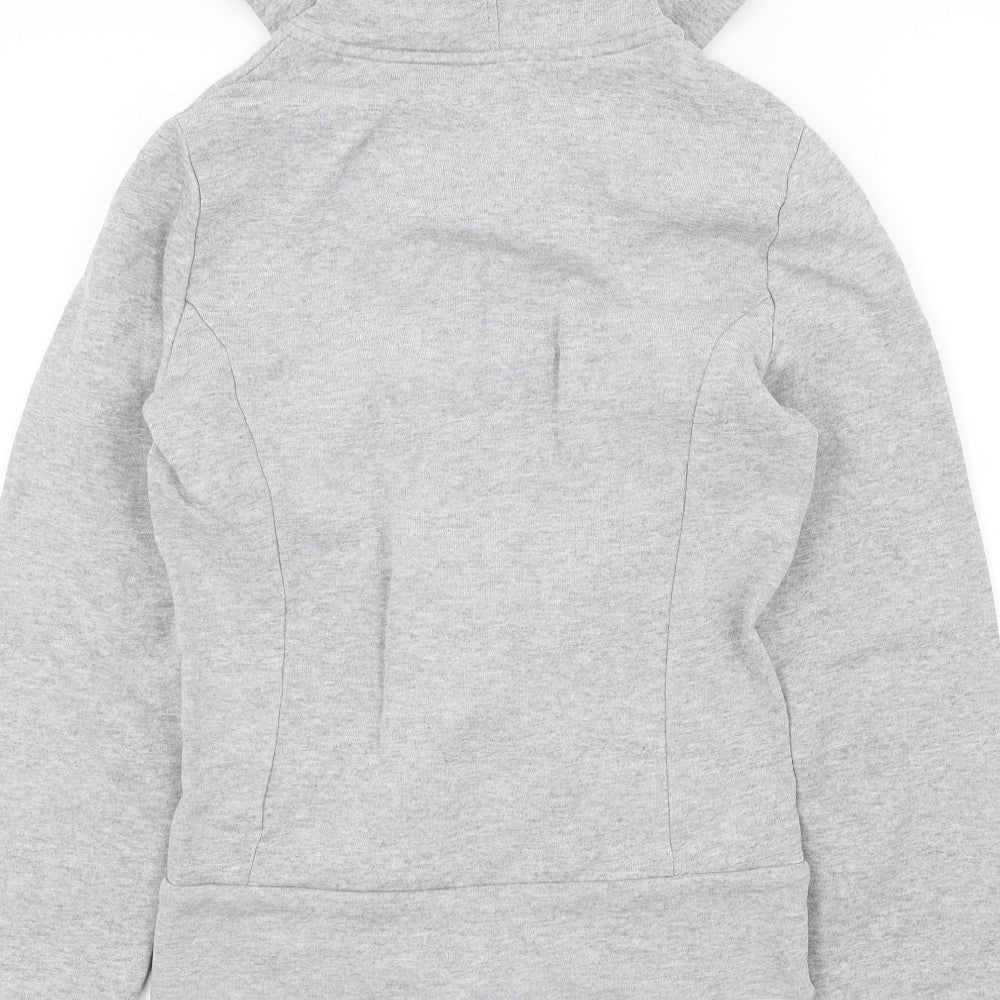 adidas Womens Grey   Full Zip Jumper Size 8