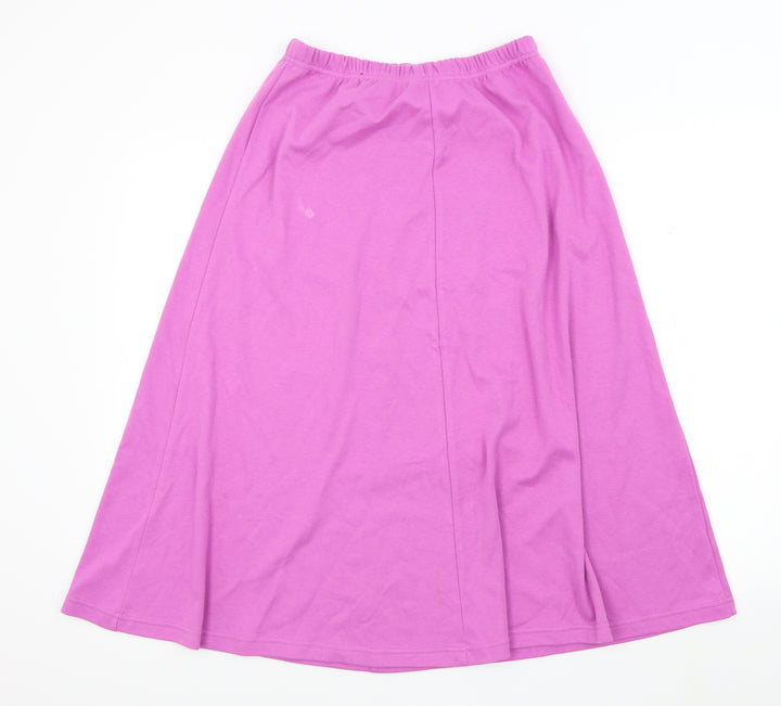 DMART Womens Pink Flare Skirt Size 10