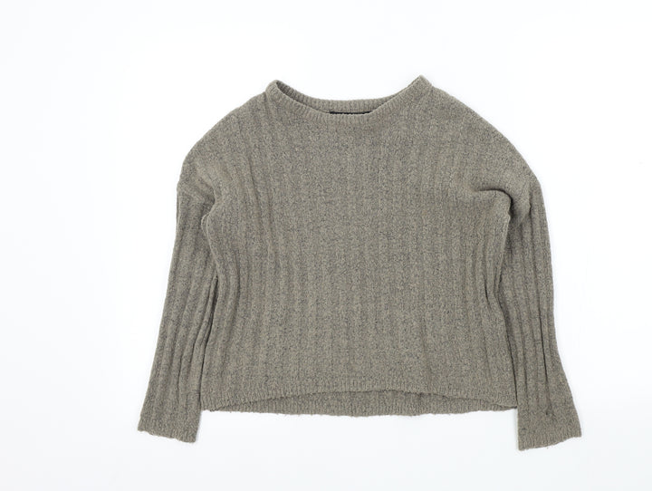 Amisu Womens Brown   Pullover Jumper Size XS
