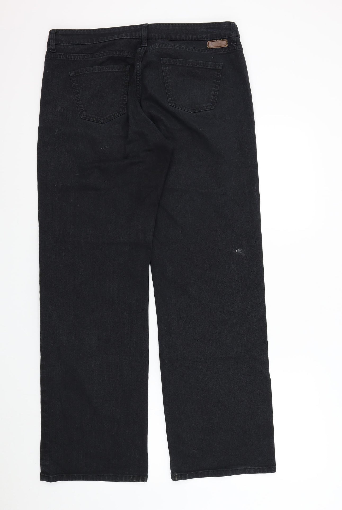 Boden Mens Black   Straight Jeans Size 36 L31 in