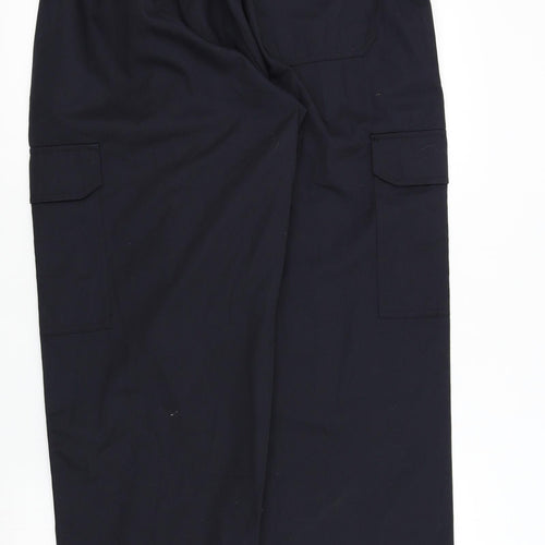 Simon Jersey Mens Blue   Trousers  Size L L29 in