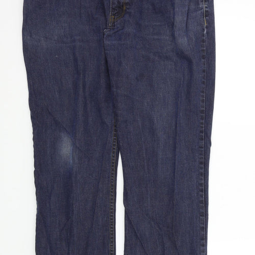 M&S Mens Blue   Straight Jeans Size 38 L29 in