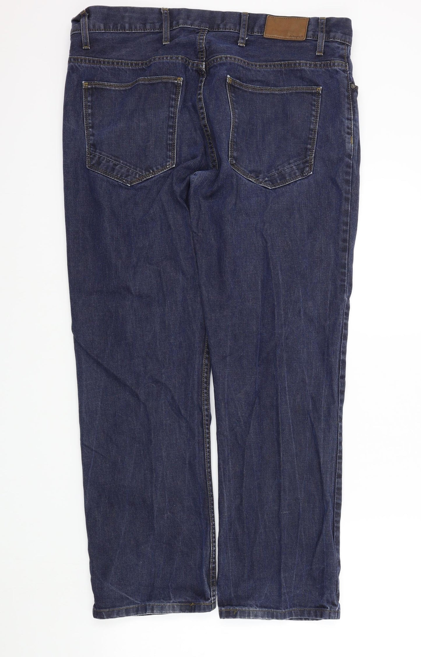 M&S Mens Blue   Straight Jeans Size 38 L29 in