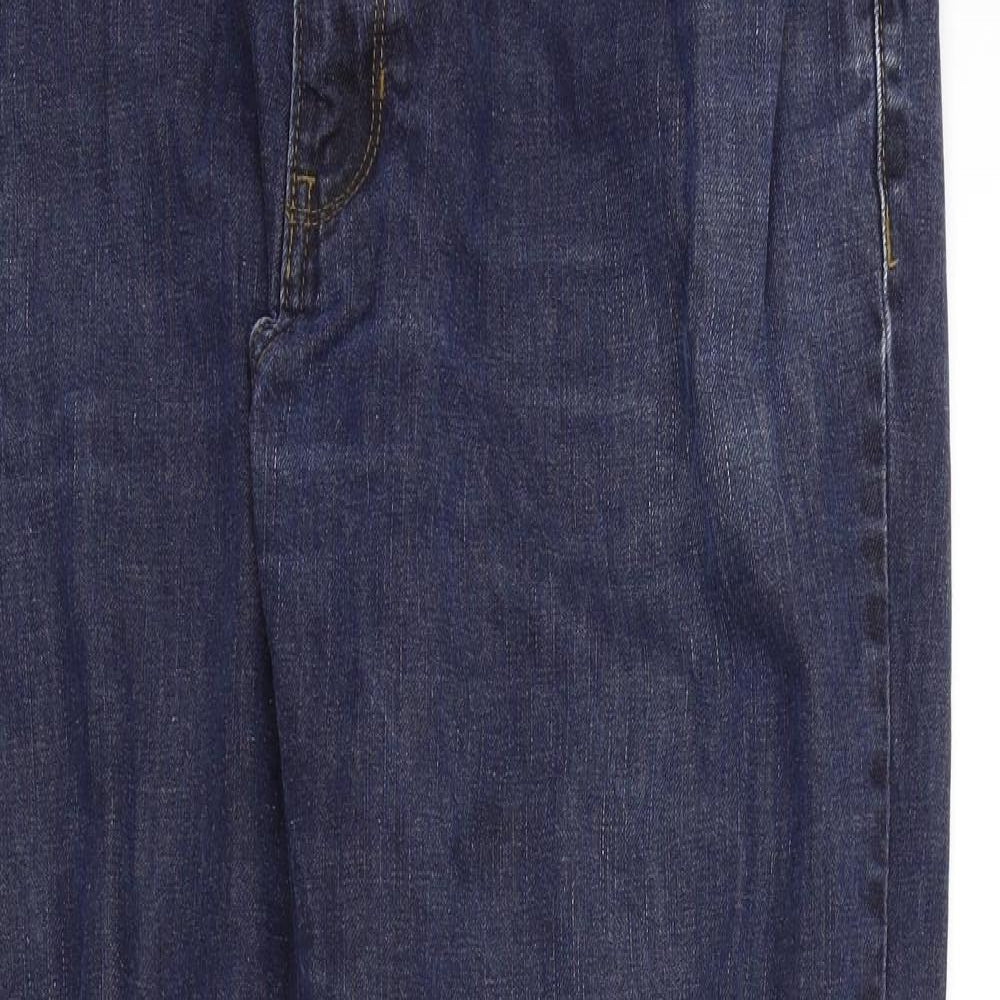 M&S Mens Blue   Straight Jeans Size 38 L29 in