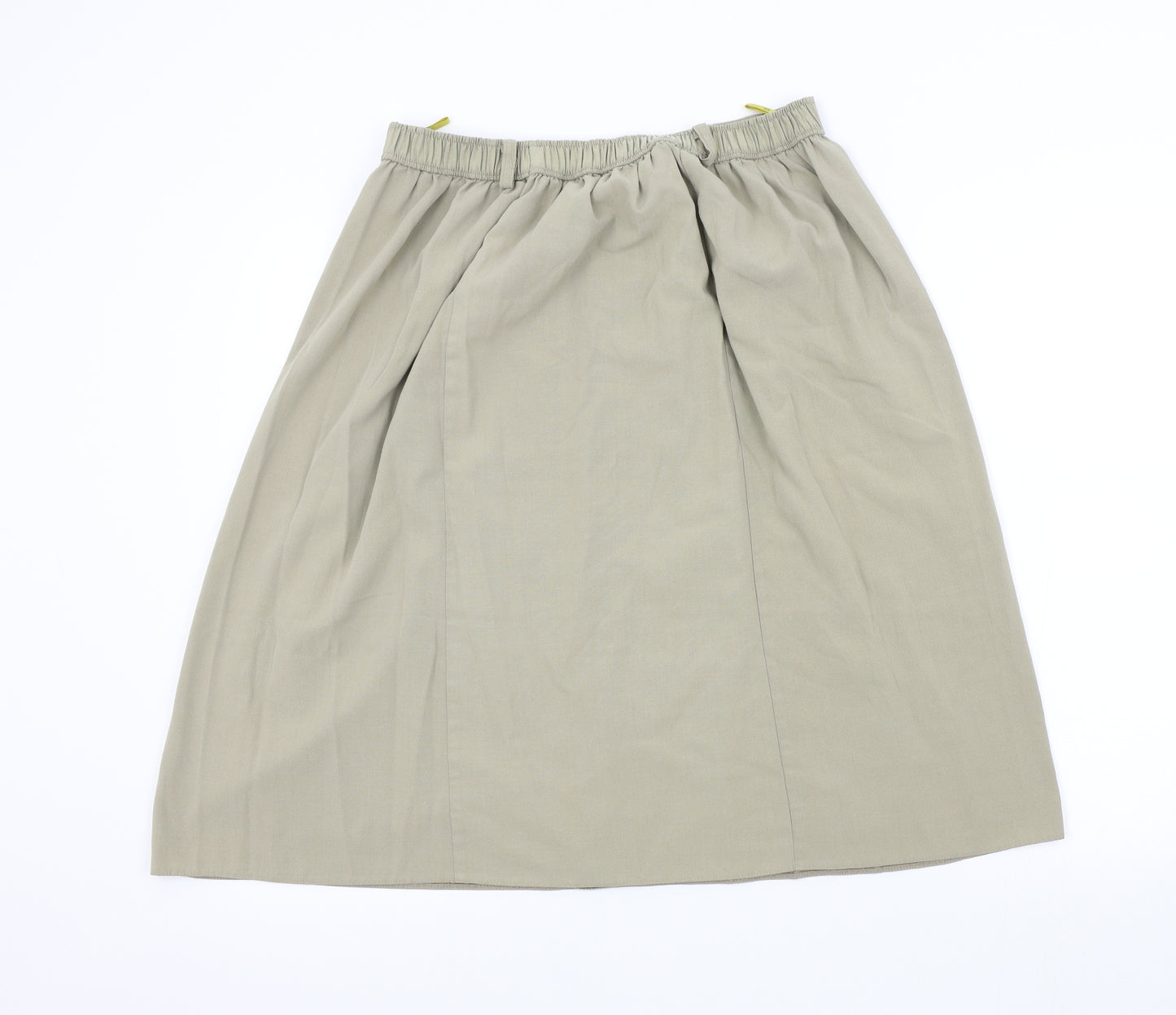 C&S Womens Brown   Flare Skirt Size 16