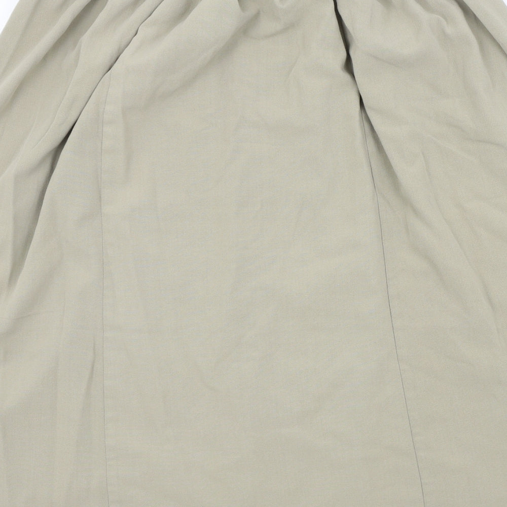C&S Womens Brown   Flare Skirt Size 16