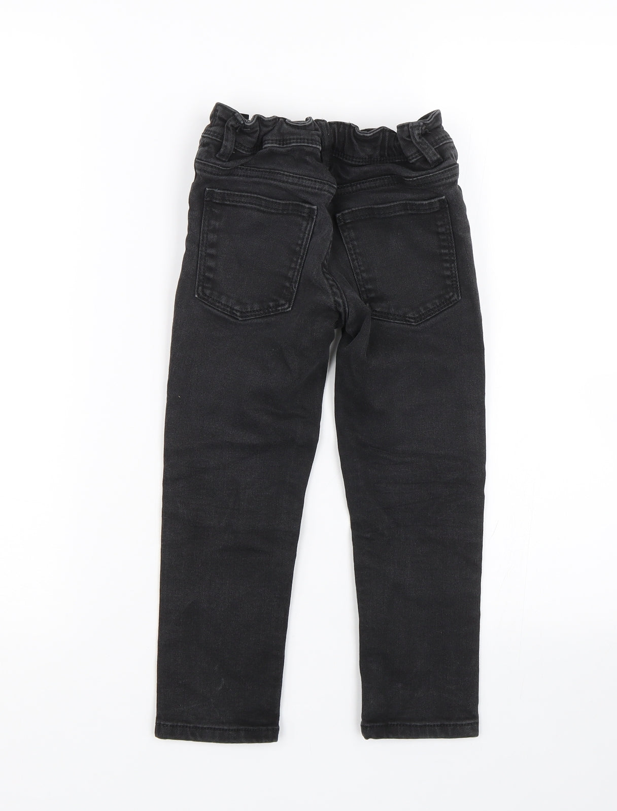NEXT Boys Black  Denim Straight Jeans Size 5 Years