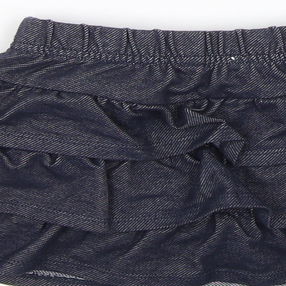 Garnanimals Girls Blue   Flare Skirt Size 12 Months