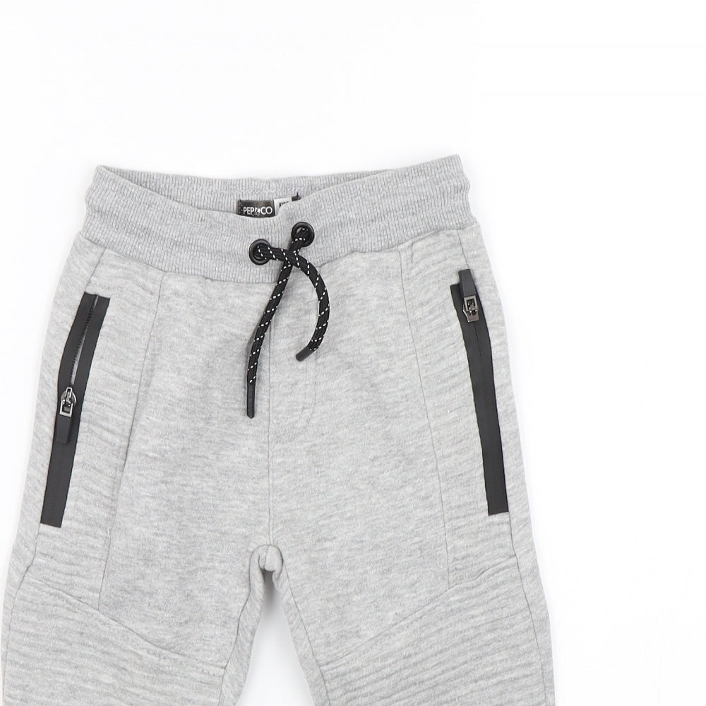 Pep&co Boys Grey   Sweatpants Trousers Size 2-3 Years