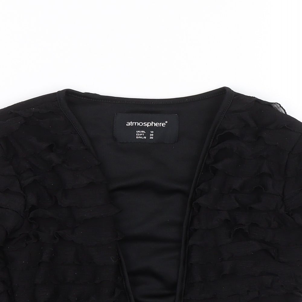 Atmosphere Womens Black   Cardigan Jumper Size 10