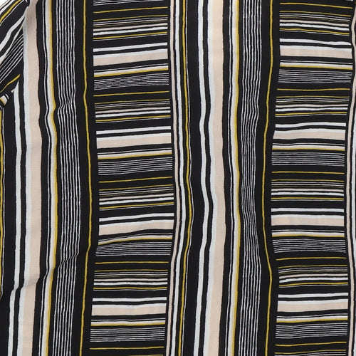 Papaya Womens Multicoloured Striped  Basic Blouse Size 10