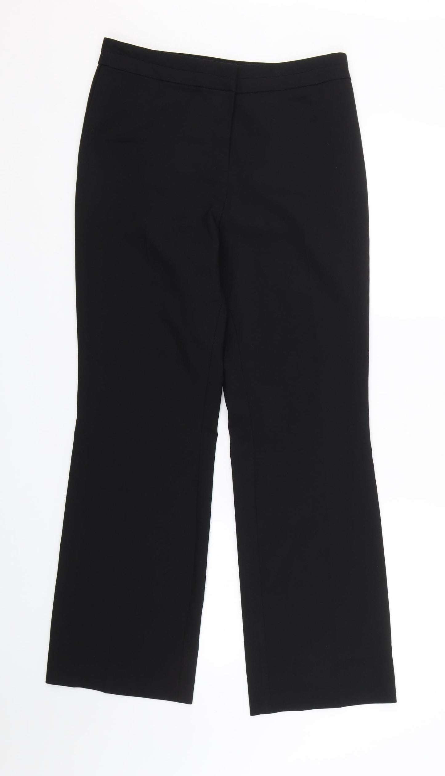 Papaya Womens Black   Trousers  Size 10 L27.5 in