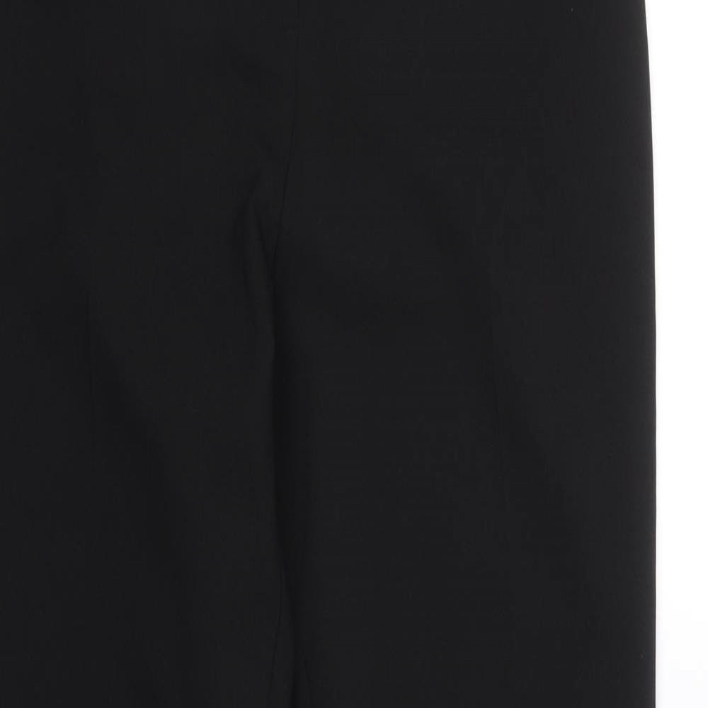Papaya Womens Black   Trousers  Size 10 L27.5 in