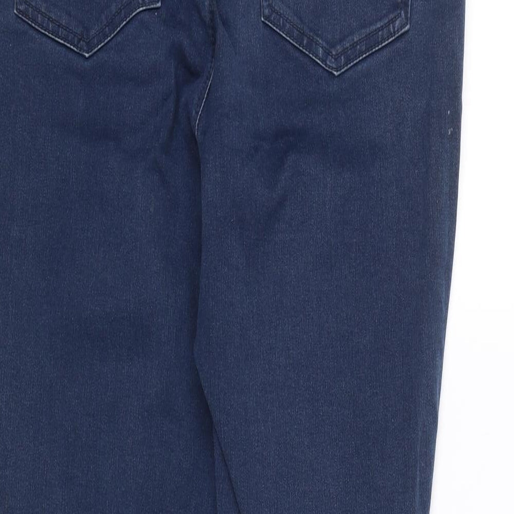 TU Womens Blue  Denim Jegging Jeans Size 14 L25 in