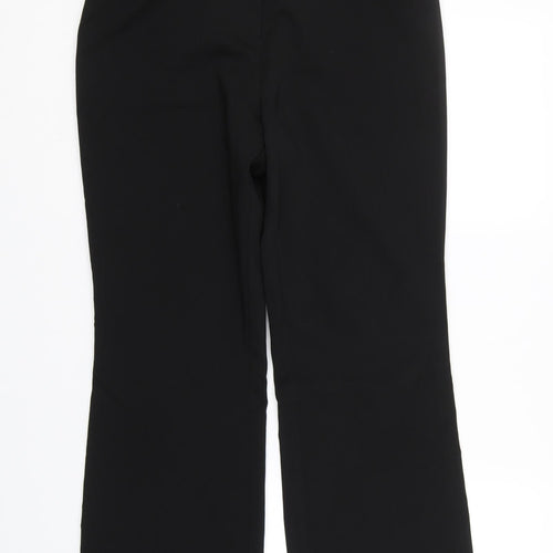 Papaya Womens Black   Trousers  Size 10 L27 in