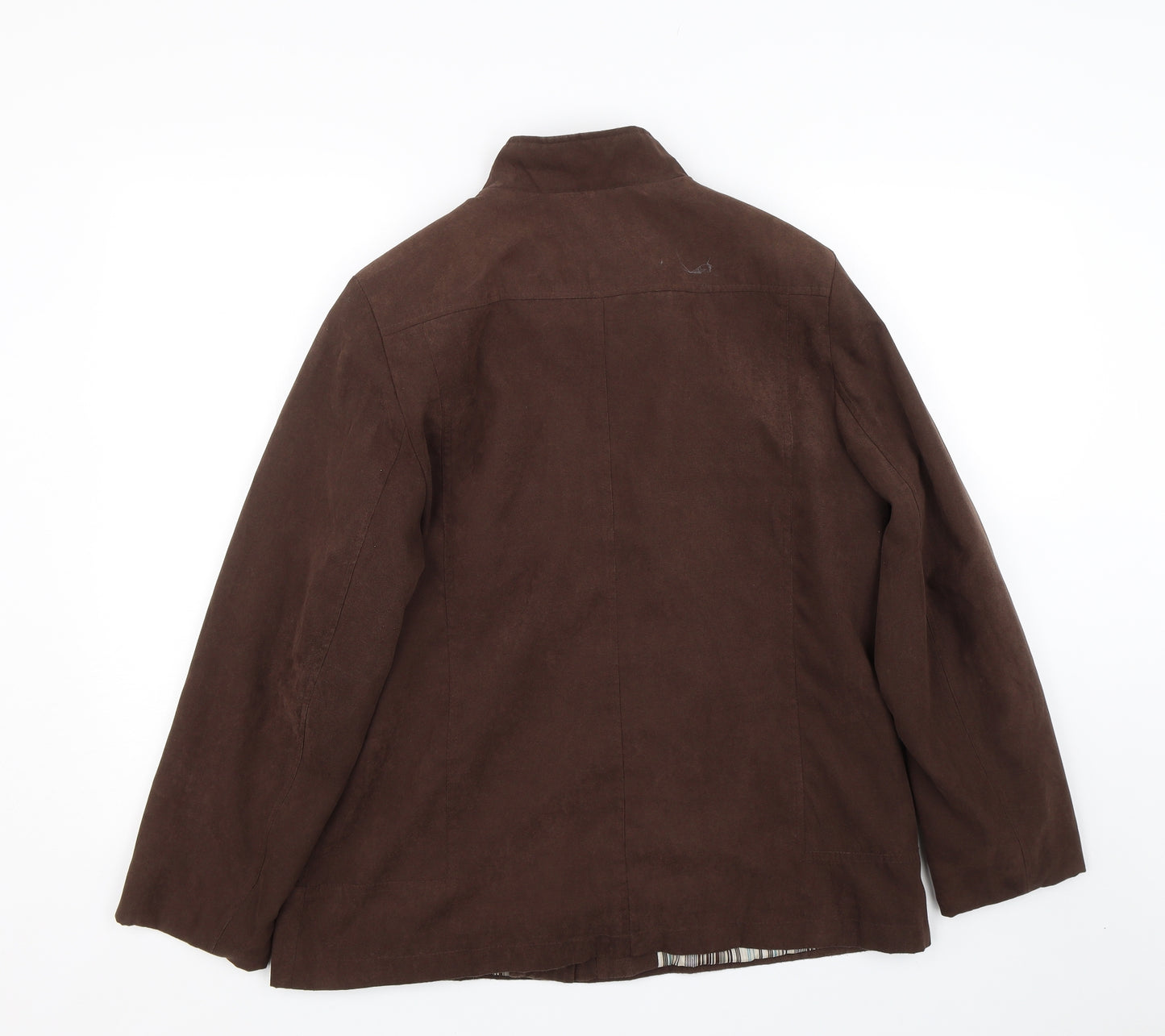 Klass Womens Brown   Jacket Coat Size 14