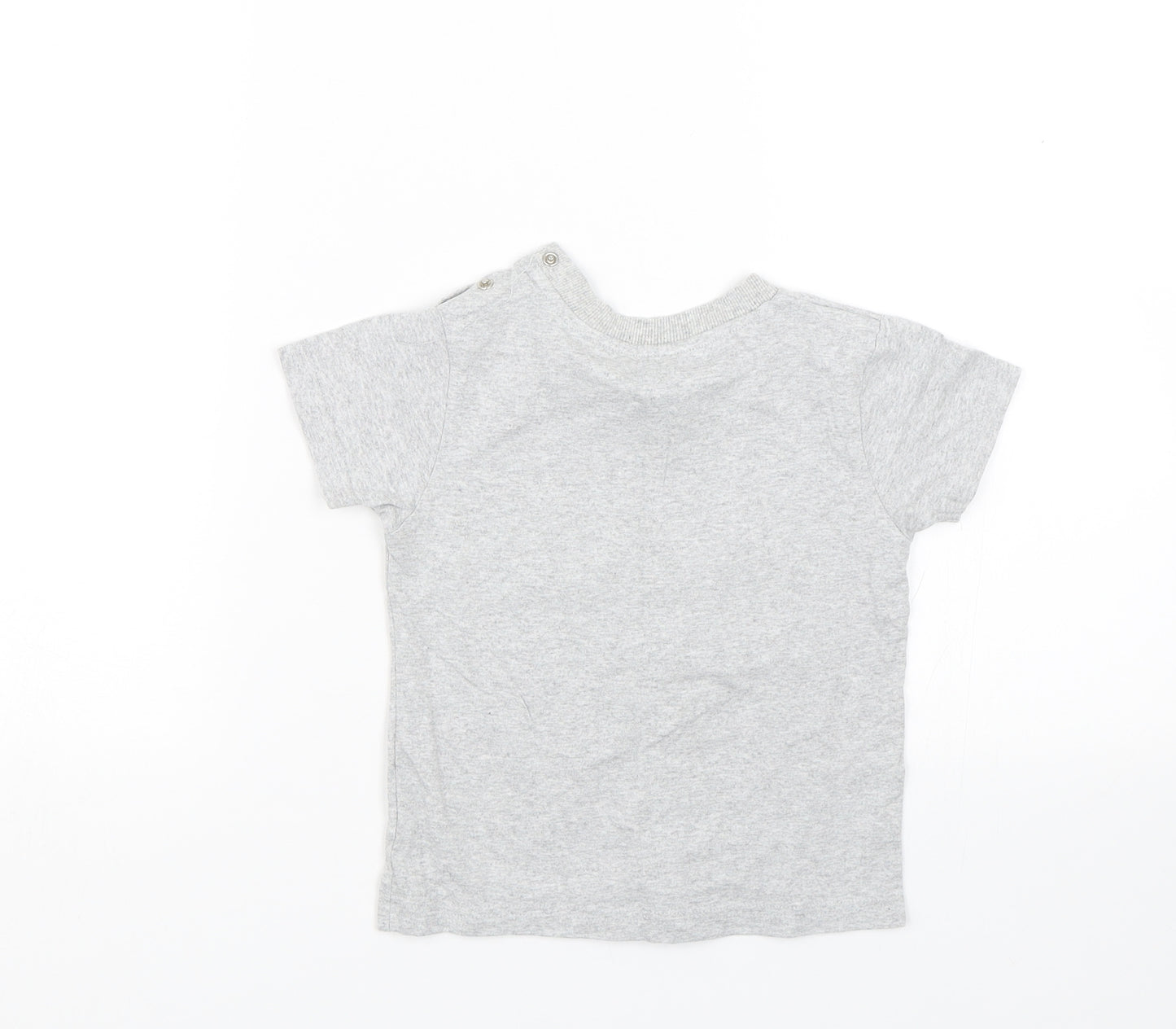 Nutmeg Boys Grey   Basic T-Shirt Size 2-3 Years