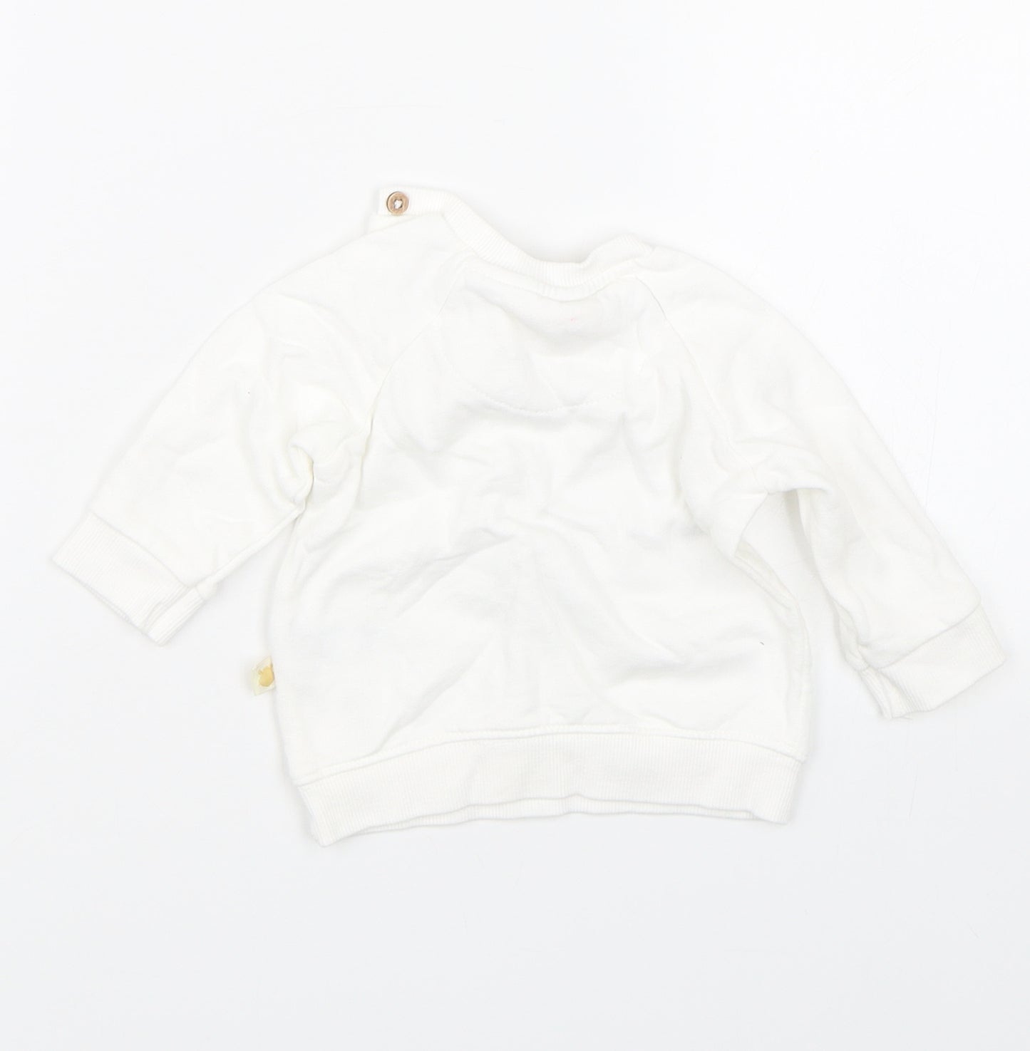 Disney Baby White   Pullover Jumper Size 0-3 Months  - Winnie The Pooh