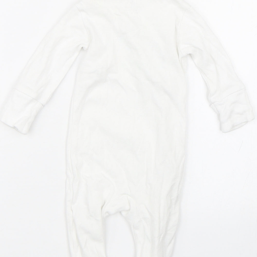 NEXT Baby White   Babygrow One-Piece Size 0-3 Months  - 0-1 Months