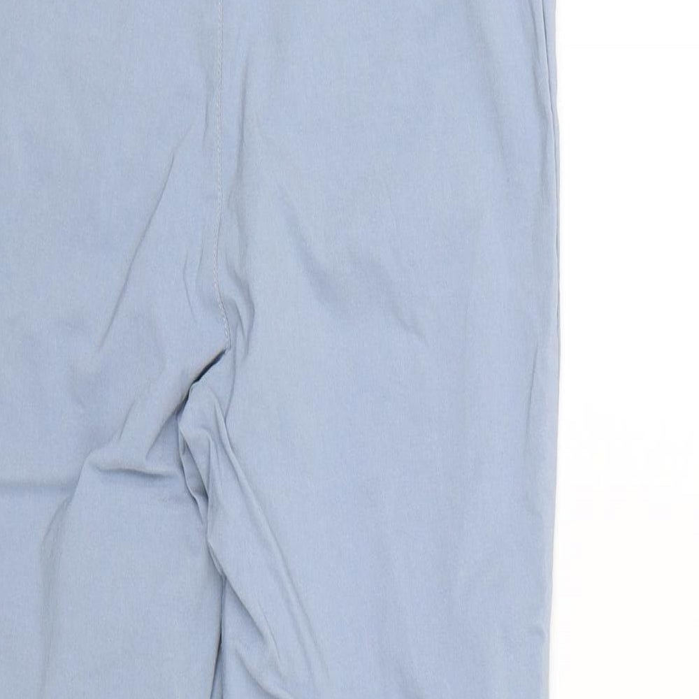 Roman Womens Blue   Cropped Trousers Size 10 L20 in