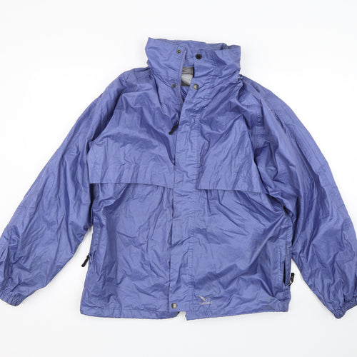 Rainbird Womens Blue   Rain Coat Coat Size S
