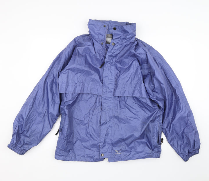 Rainbird Womens Blue   Rain Coat Coat Size S