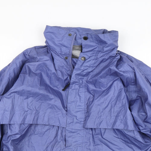 Rainbird Womens Blue   Rain Coat Coat Size S
