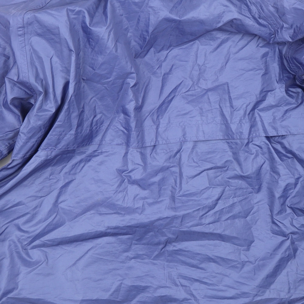 Rainbird Womens Blue   Rain Coat Coat Size S