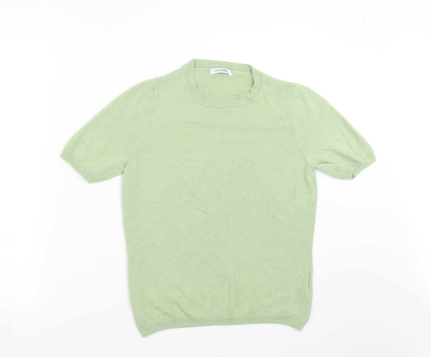 Marks and Spencer Womens Green  Knit Pullover Jumper Size 10