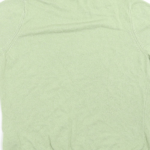 Marks and Spencer Womens Green  Knit Pullover Jumper Size 10