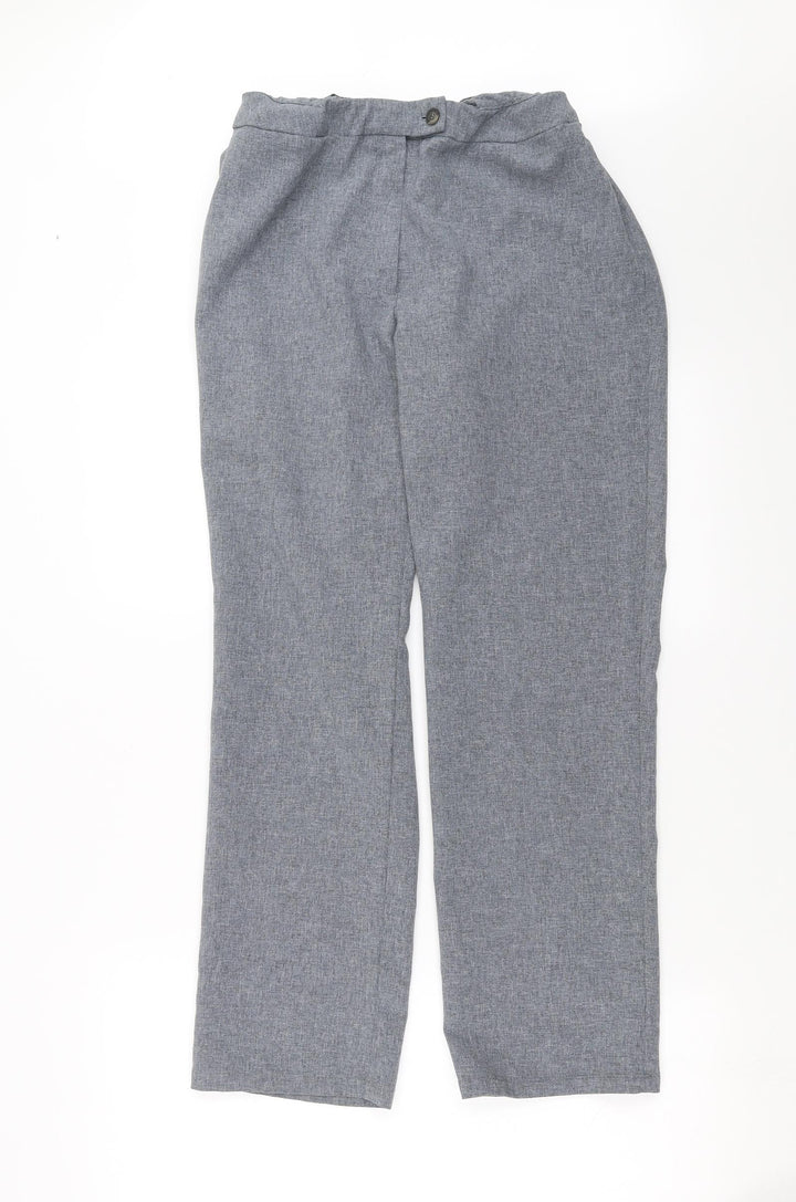 Dorothy Perkins Womens Grey   Trousers  Size 12 L29 in