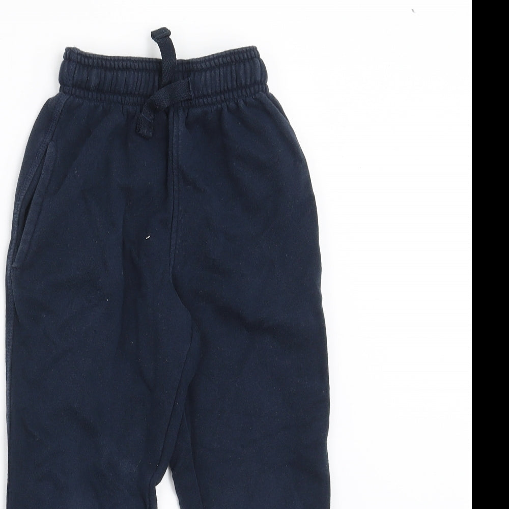 Marks and Spencer Boys Blue   Jogger Trousers Size 4-5 Years