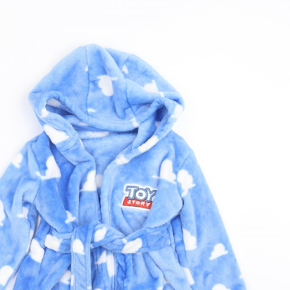 George Baby Blue Solid   Robe Size 18-24 Months  - TOY STORY