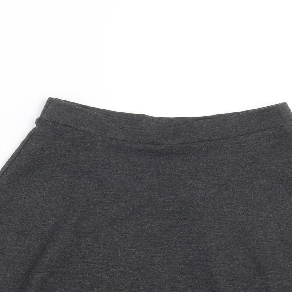 TU Girls Grey   A-Line Skirt Size 8 Years - school wear