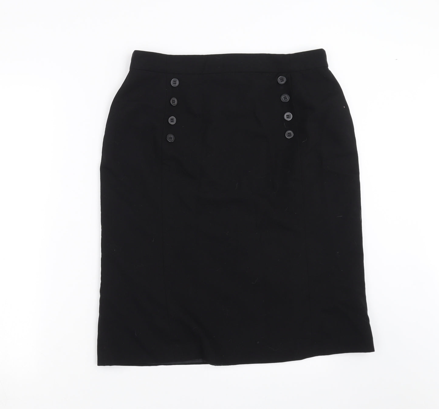 George Womens Black   Straight & Pencil Skirt Size 14