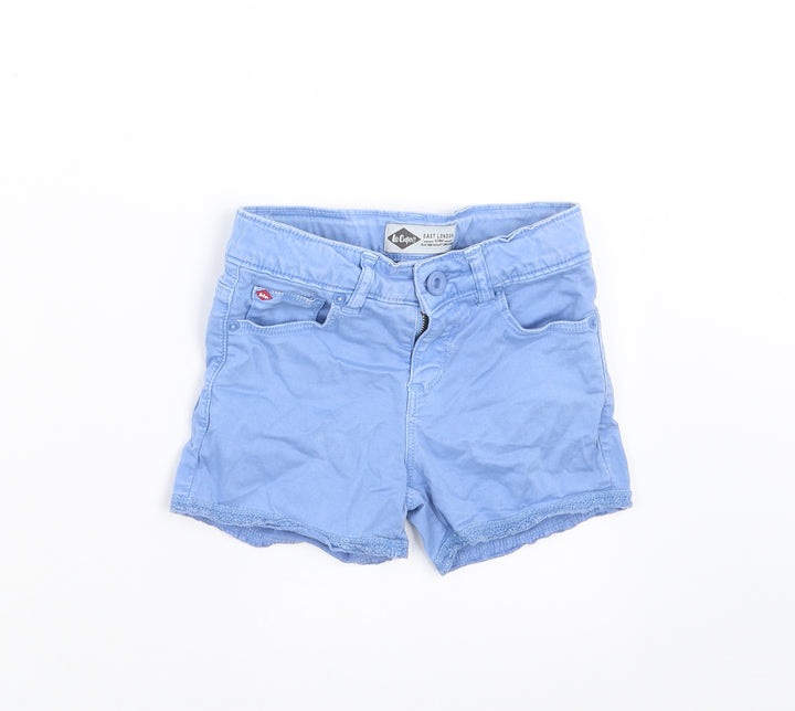 Lee Cooper Girls Blue   Hot Pants Shorts Size 5-6 Years