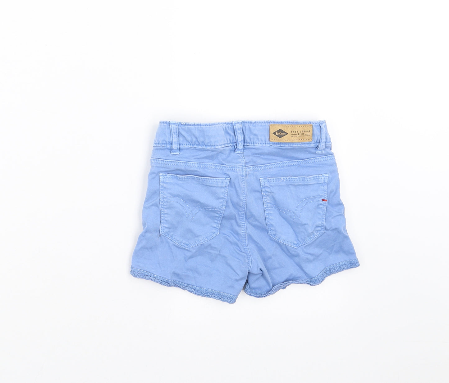 Lee Cooper Girls Blue   Hot Pants Shorts Size 5-6 Years
