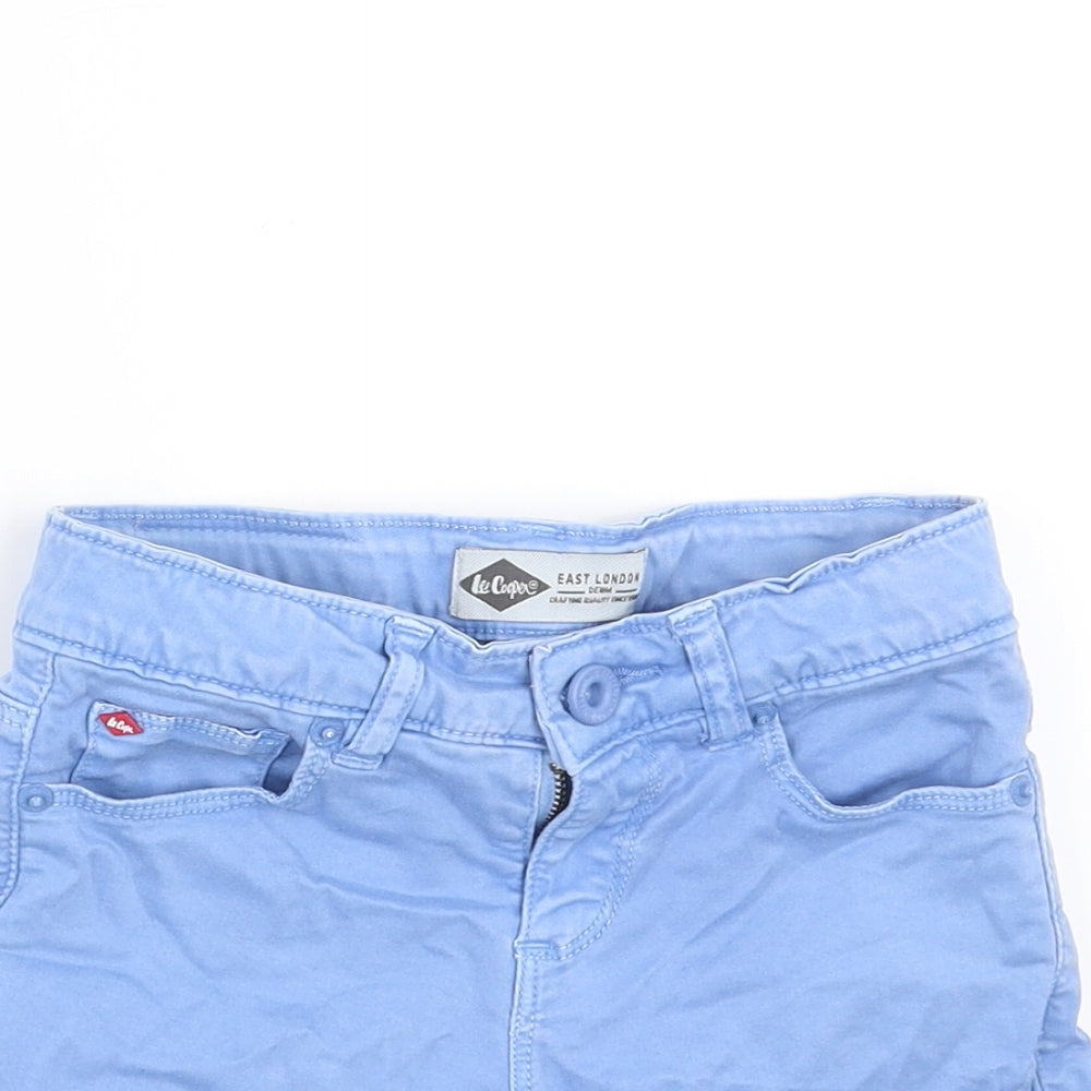 Lee Cooper Girls Blue   Hot Pants Shorts Size 5-6 Years