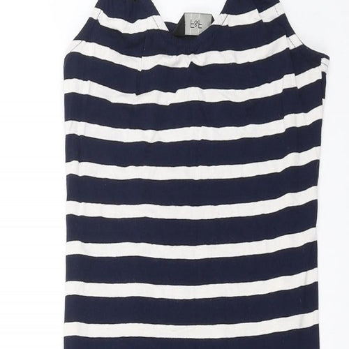 F&F Womens Blue Striped  Mini  Size 6