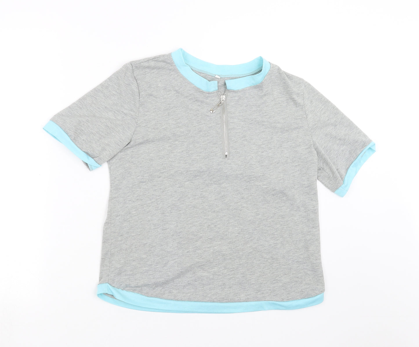 Preworn Womens Grey   Basic T-Shirt Size XL