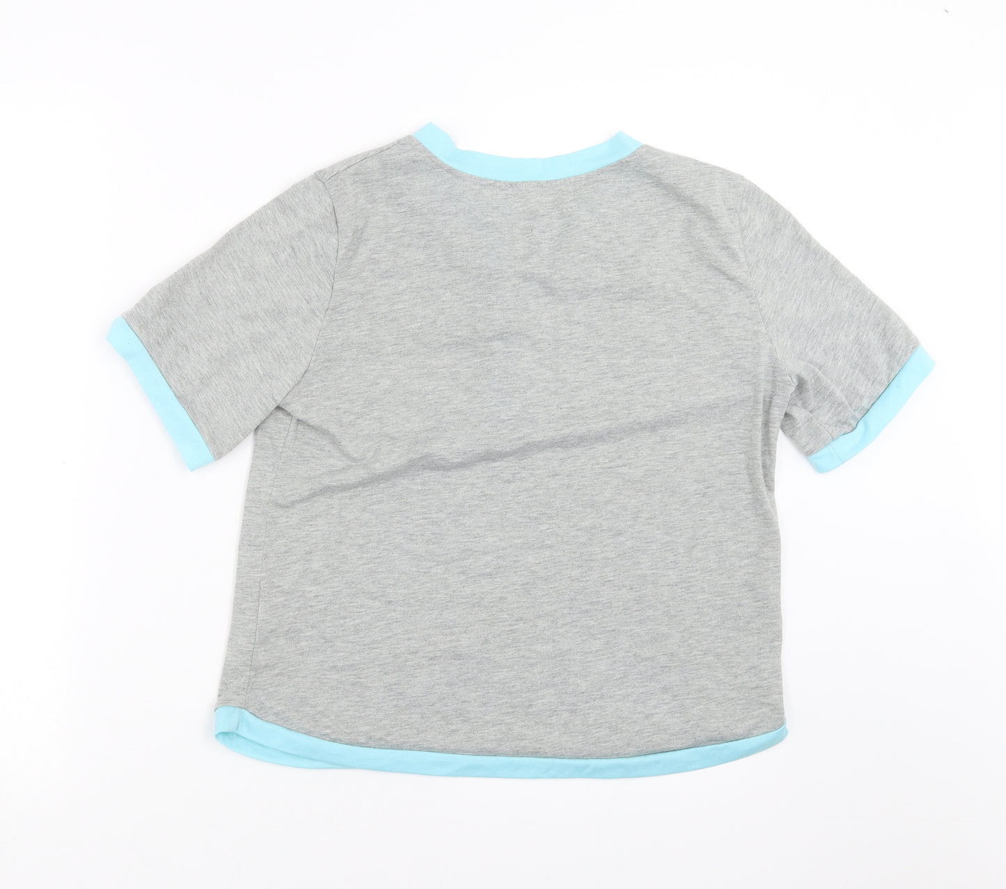 Preworn Womens Grey   Basic T-Shirt Size XL