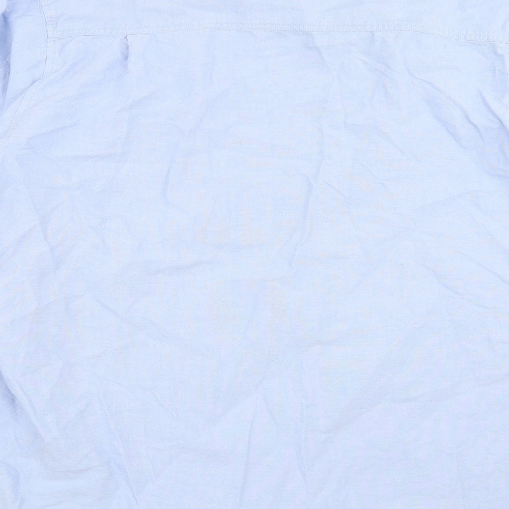 Lincoln Mens Blue    Button-Up Size 2XL