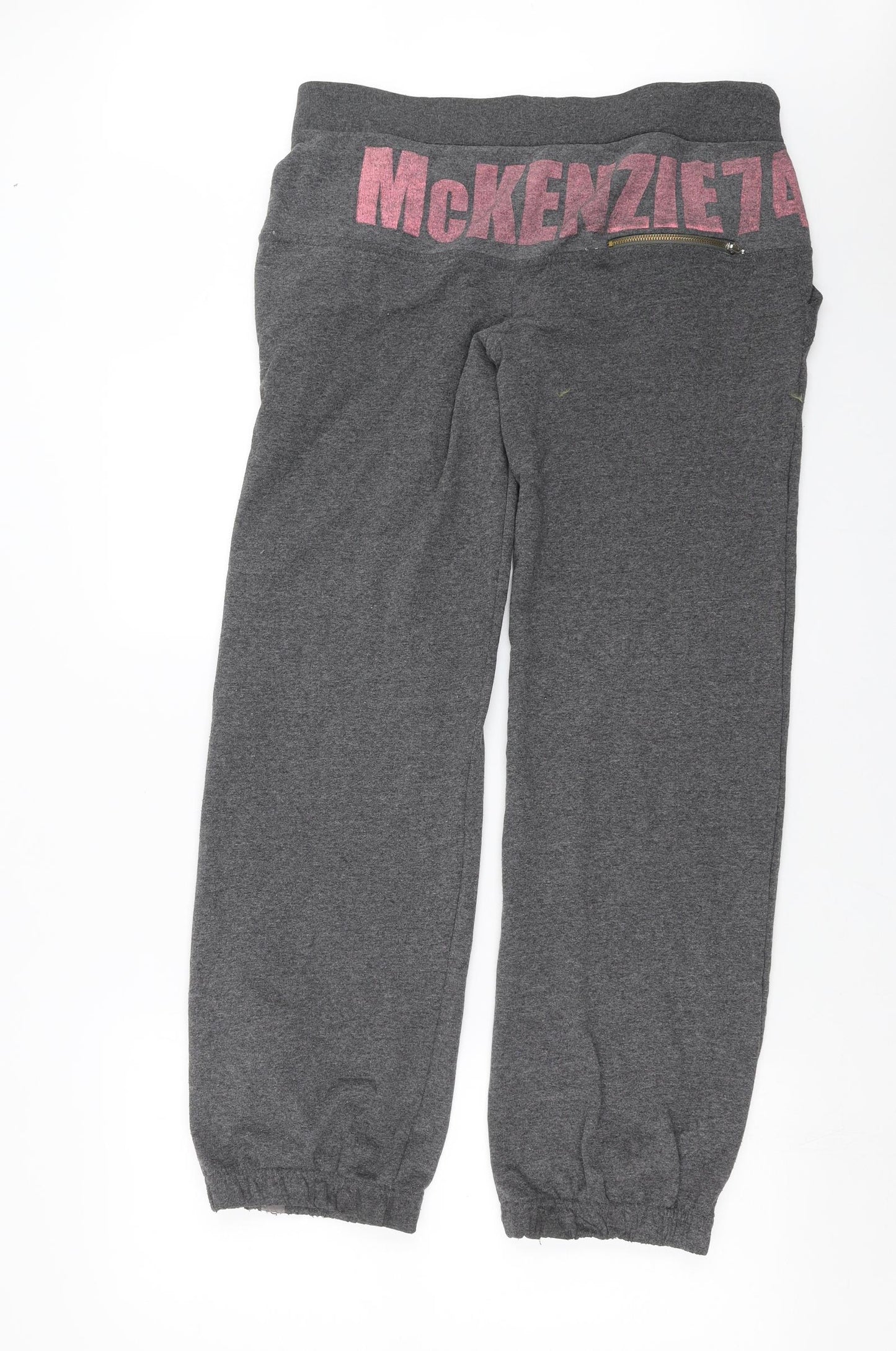 McKenzie Womens Grey   Jogger Trousers Size 12 L31 in