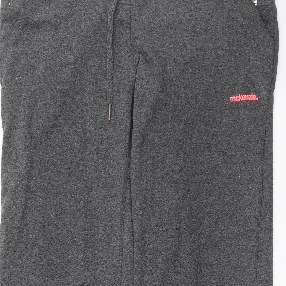 McKenzie Womens Grey   Jogger Trousers Size 12 L31 in