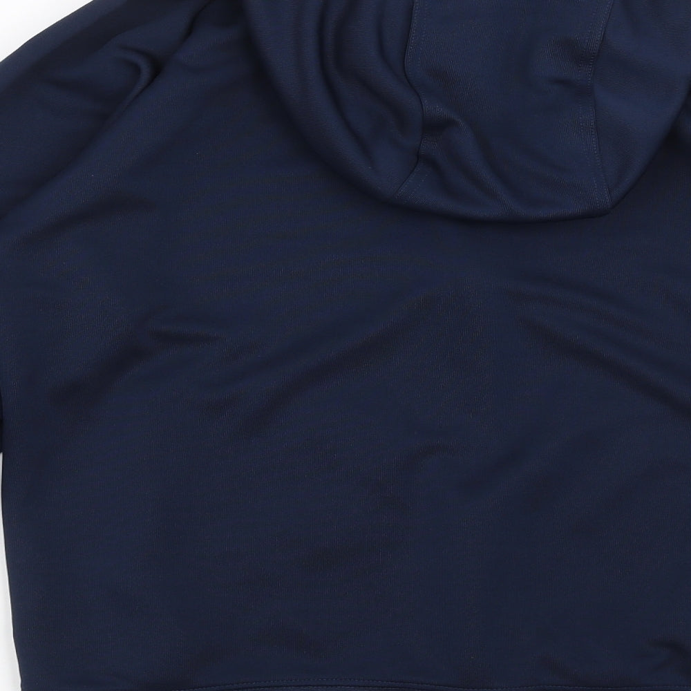 Nike Mens Blue   Full Zip Hoodie Size M