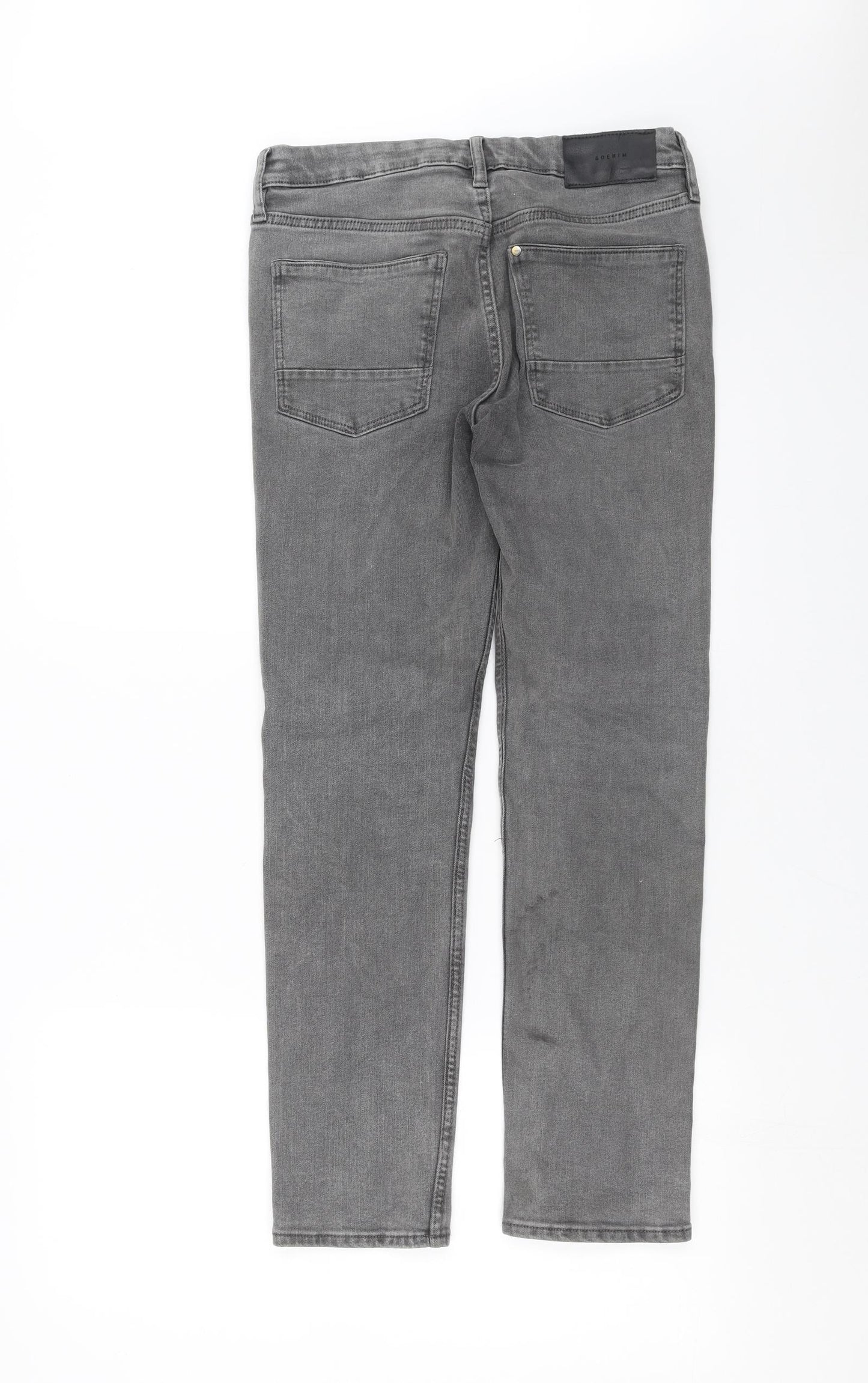 H&M Boys Grey  Denim Skinny Jeans Size 12-13 Years