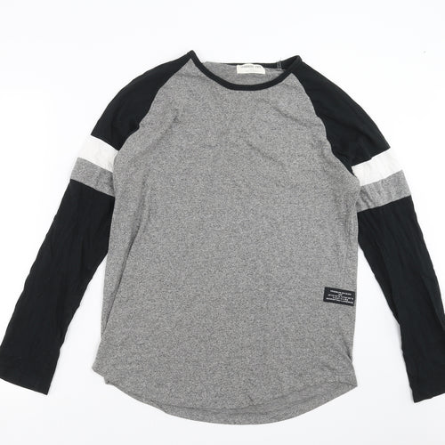 Cedar Wood State Mens Grey    T-Shirt Size L