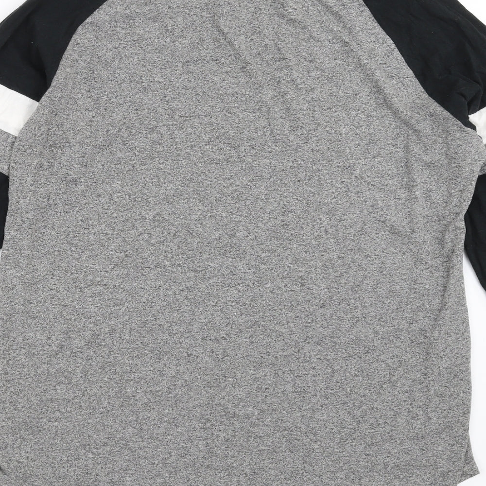 Cedar Wood State Mens Grey    T-Shirt Size L