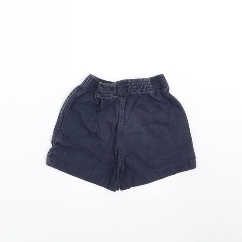 George Boys Blue   Chino Shorts Size 4-5 Years