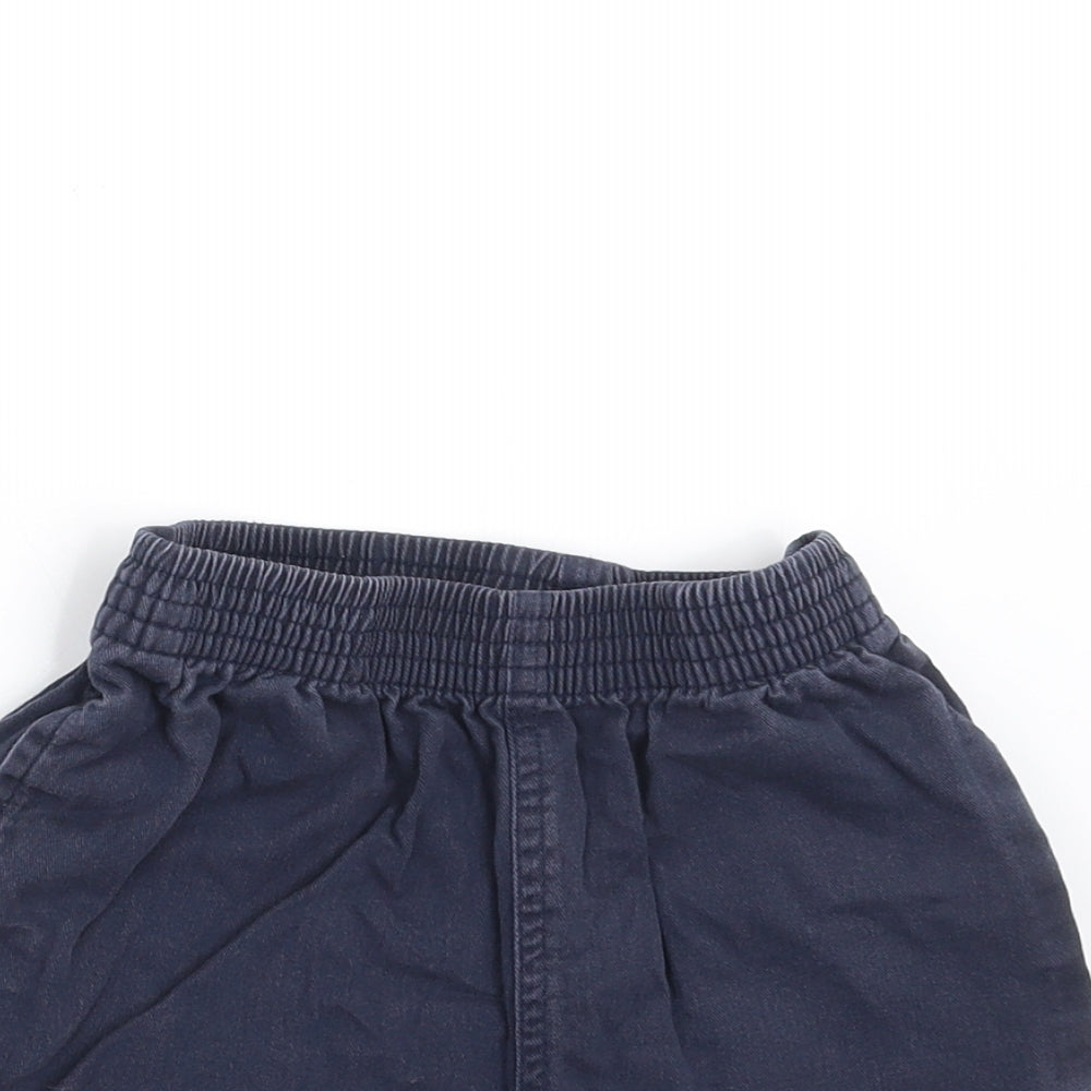 George Boys Blue   Chino Shorts Size 4-5 Years